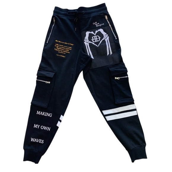 blessed Other - Blessed jogger zipper sweatpants Sz medium